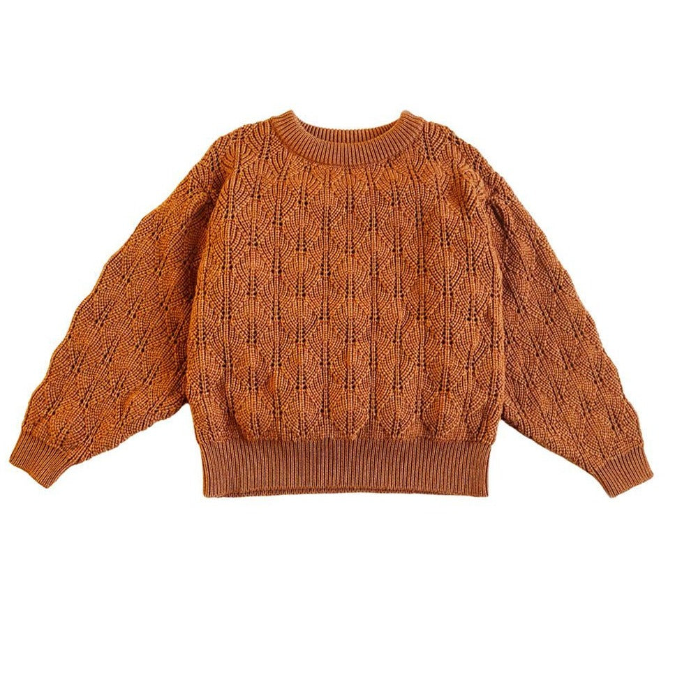 Mabli Hyfryd Jumper - Amber – Casp Baby Mommy & Me Boutique