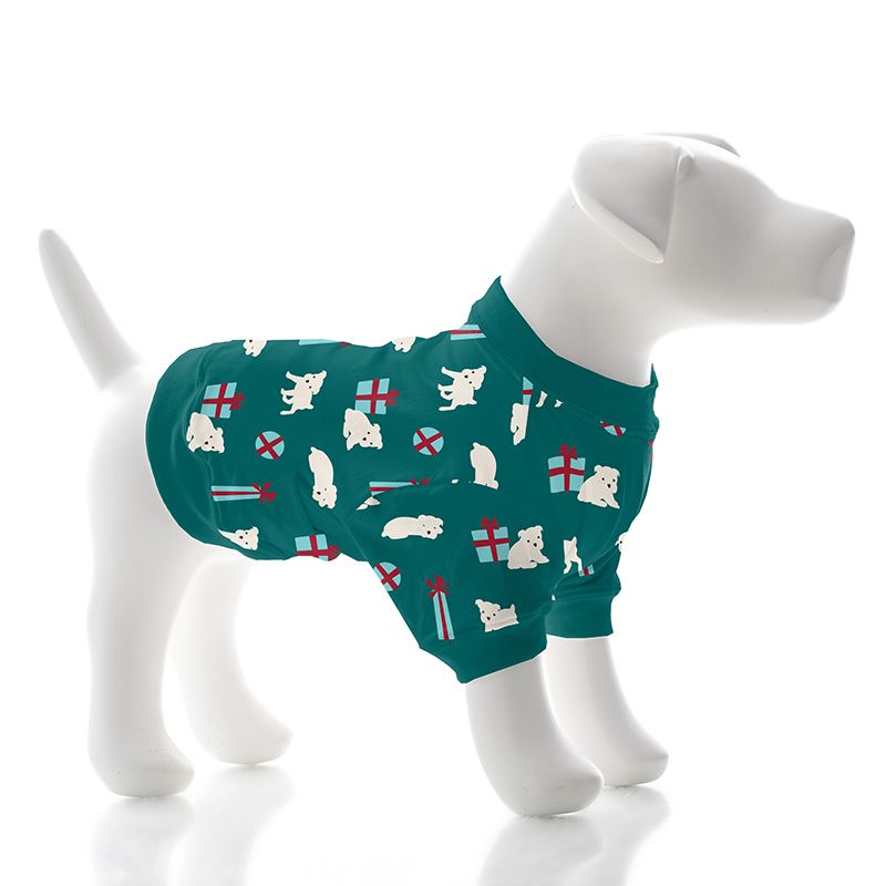 Kickee Pants Dog Tee - Cedar Puppies and Presents – Casp Baby