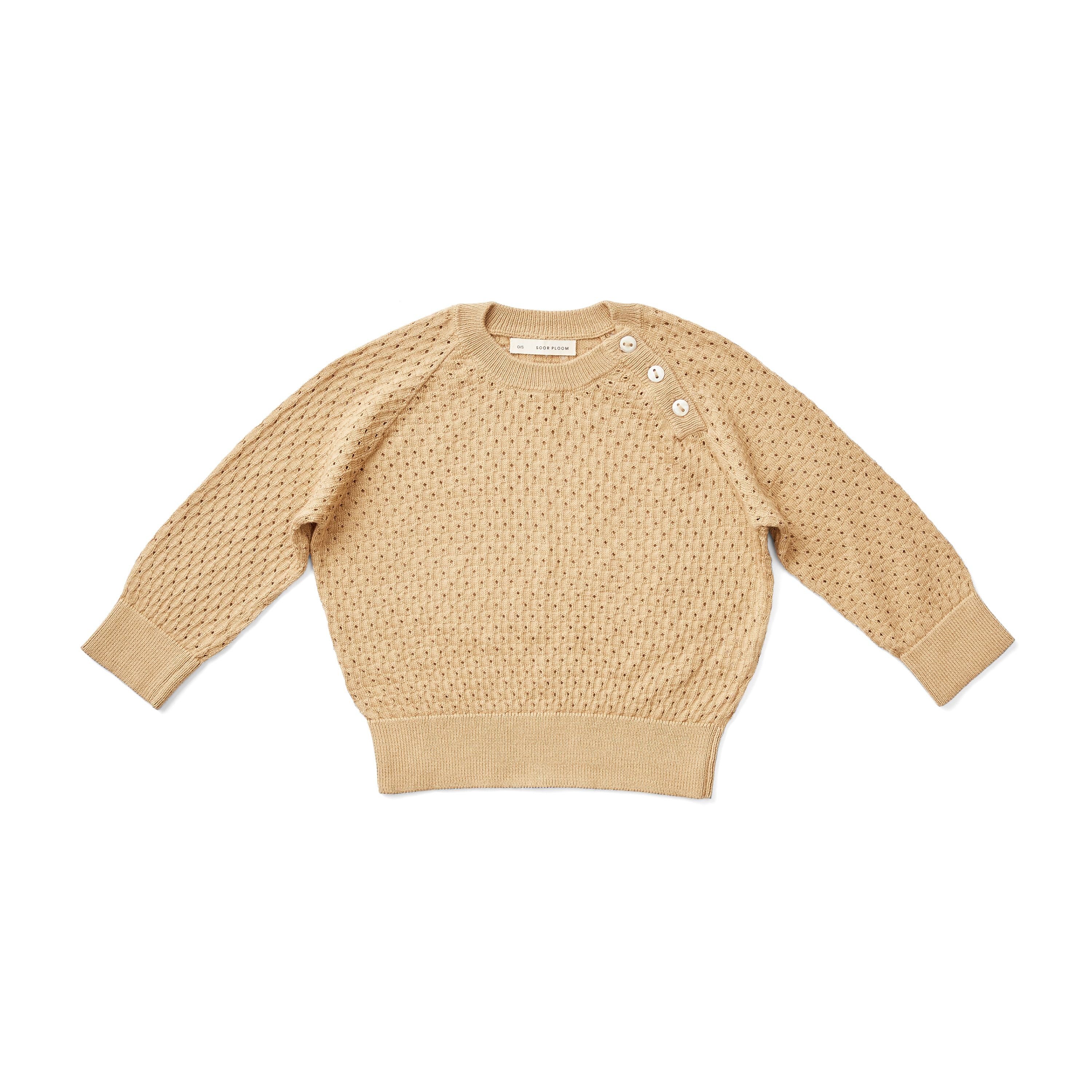 Soor Ploom Lou Pullover - Chai – Casp Baby Mommy & Me Boutique