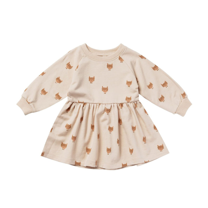 Rylee + Cru Raglan Dress - Antique Cool Cat