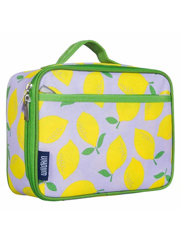 Wildkin Kids Insulated Lunch Box Bag (Pink and Gold Stars)