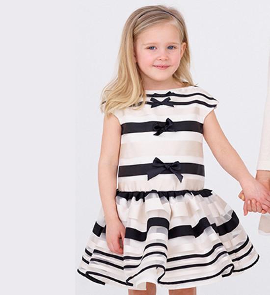 Halabaloo Stripe Organza Dress – Casp Baby Mommy & Me Boutique