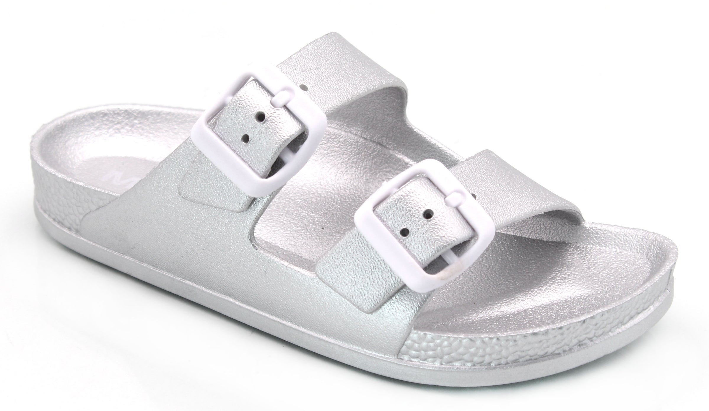 MIA Shoes Girls Little Jasmin Sandal Silver Casp Baby Mommy