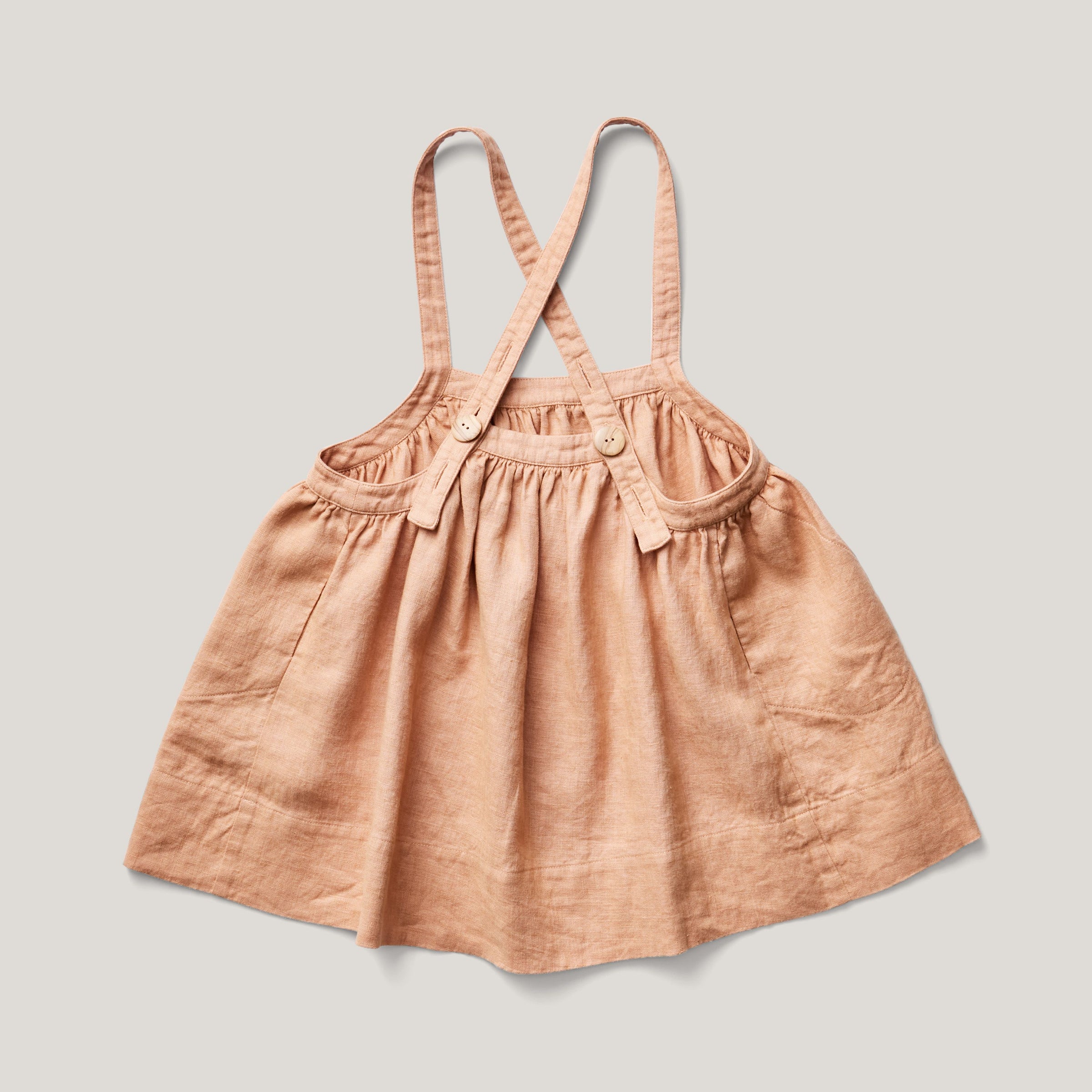 soor ploom Eloise Pinafore Grid 3y-