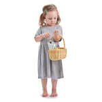 Tender Leaf Toys Wicker Shopping Basket